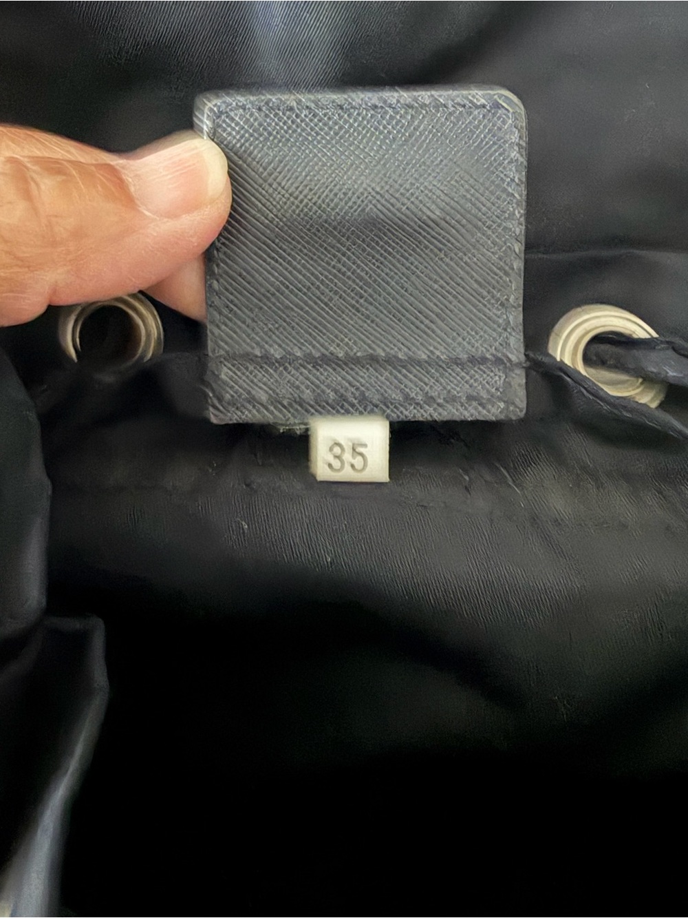 Prada Black Nylon Drawstring Mini Backpack - Picture 4 of 10
